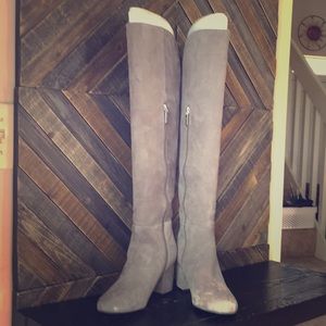 Over The Knee Suede Boots!